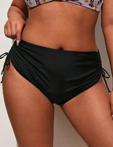 Chilot de  baie SHEIN CURVE, negru