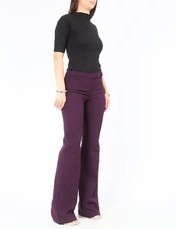 Pantaloni Bershka, mov