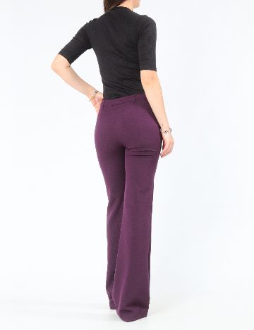 Pantaloni Bershka, mov