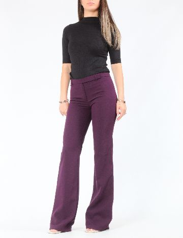 Pantaloni Bershka, mov