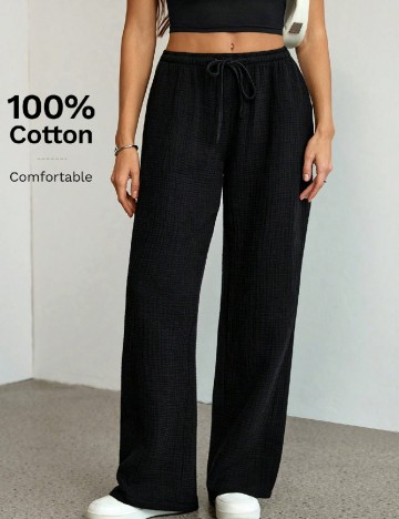 Pantaloni SHEIN, negru