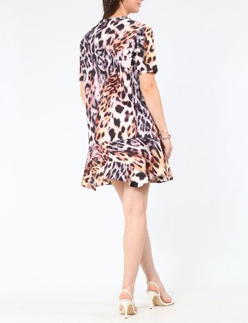 Rochie scurta Zara, animal print
