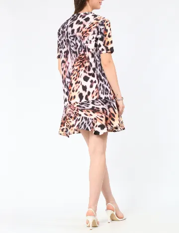 Rochie scurta Zara, animal print