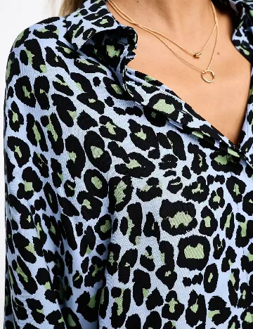 Camasa Oversize ASOS, albastru