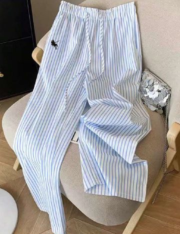 Pantaloni SHEIN, albastru