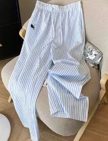 Pantaloni SHEIN, albastru