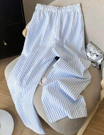 Pantaloni SHEIN, albastru