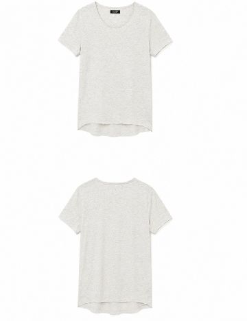 Tricou Pull&Bear, gri