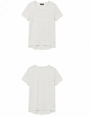 Tricou Pull&Bear, gri