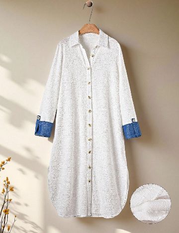 Rochie lunga SHEIN, alb