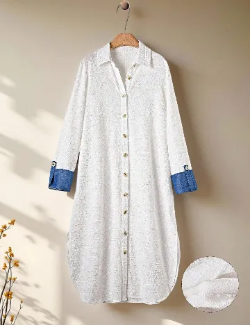 Rochie lunga SHEIN, alb