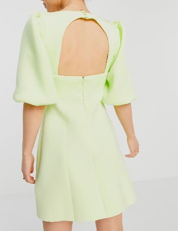 Rochie scurta ASOS, verde