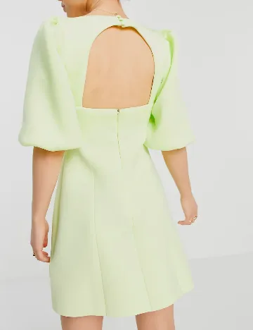 Rochie scurta ASOS, verde