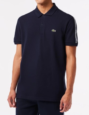 Tricou Lacoste, bleumarin