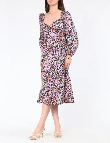 Rochie medie Miss Selfridge, floral