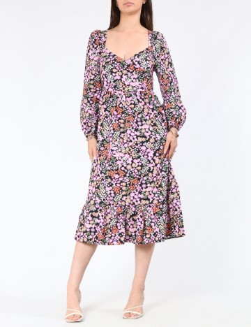 Rochie medie Miss Selfridge, floral