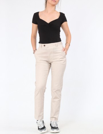 Pantaloni ASOS, crem
