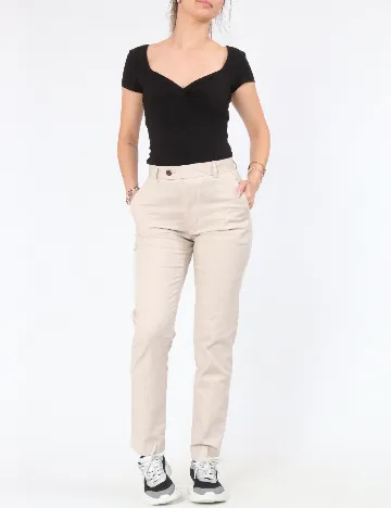 Pantaloni ASOS, crem