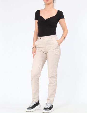 Pantaloni ASOS, crem