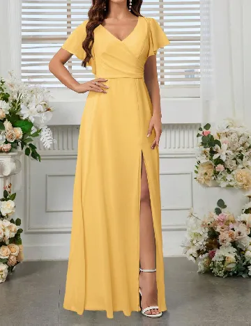 Rochie lunga SHEIN, galben