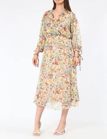 Rochie medie Zara, floral print