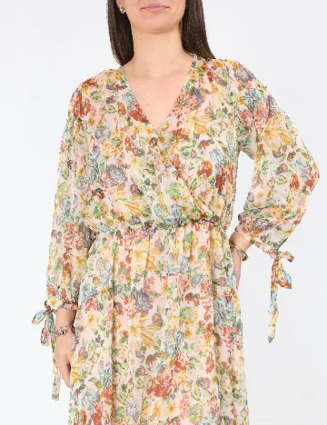 Rochie medie Zara, floral print