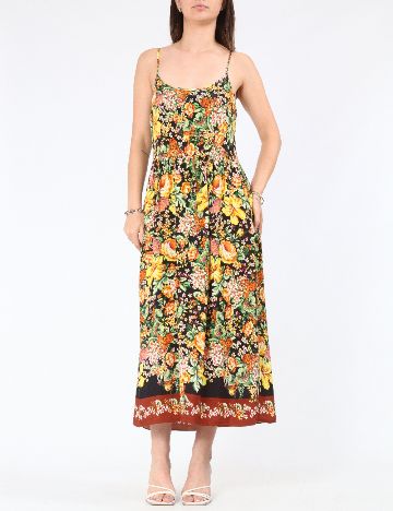 Rochie medie Zara, floral print