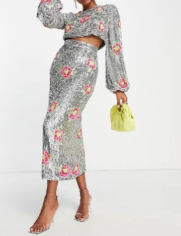 Bluza ASOS, argintiu