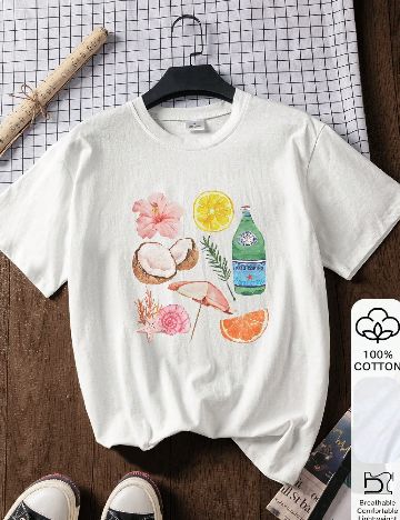 Tricou SHEIN, alb