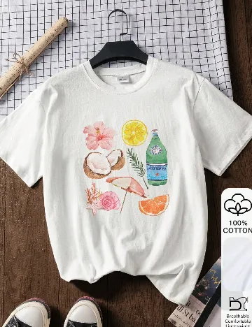 Tricou SHEIN, alb