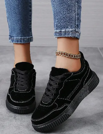 Adidasi SHEIN, negru