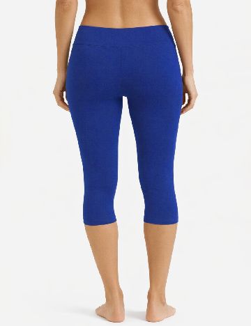 Colanti trei sferturi Pull&Bear, albastru