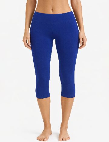 Colanti trei sferturi Pull&Bear, albastru