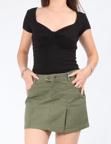 Fusta Zara, verde