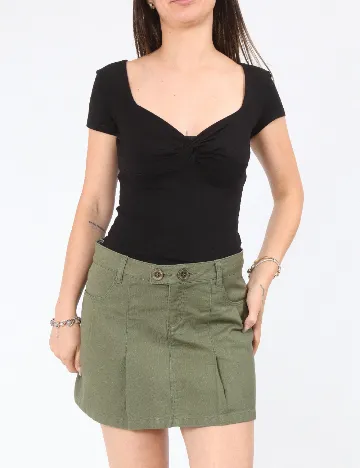 Fusta Zara, verde