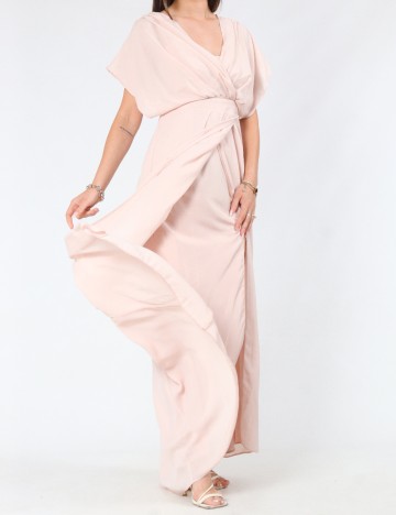 Rochie lunga ASOS, roz pal