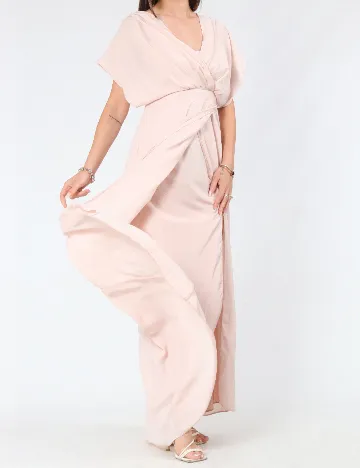 Rochie lunga ASOS, roz pal