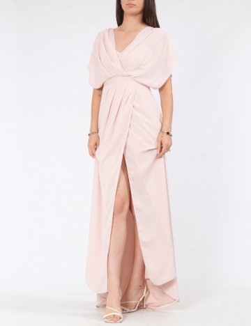 Rochie lunga ASOS, roz pal