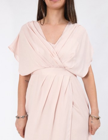 Rochie lunga ASOS, roz pal