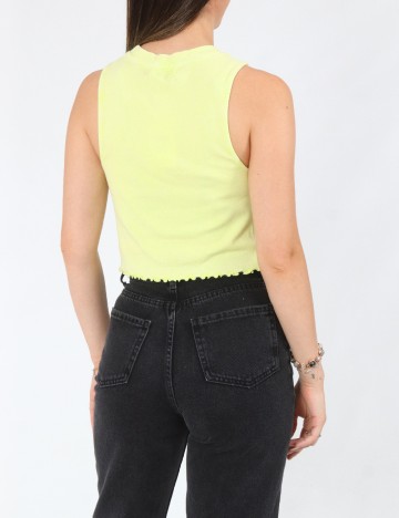 Top Bershka, verde