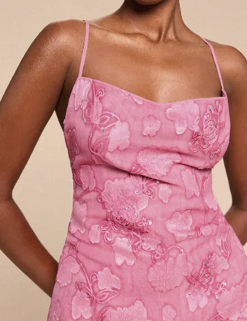 Rochie scurta SHEIN, roz