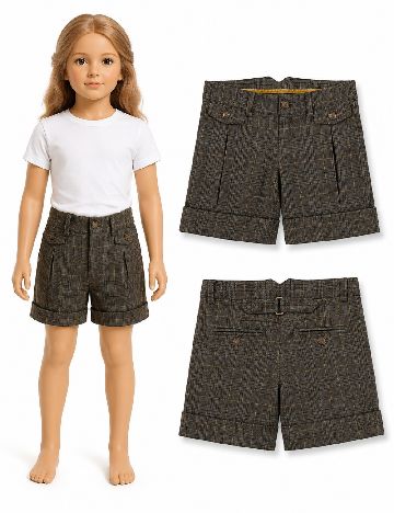 Pantaloni scurti Zara, verde