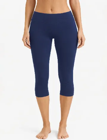 Colanti trei sferturi Pull&Bear, albastru