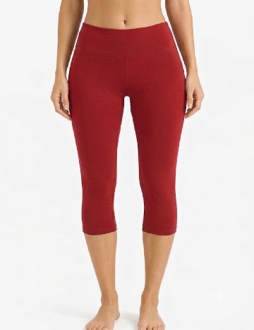 Colanti trei sferturi Pull&Bear, rosu