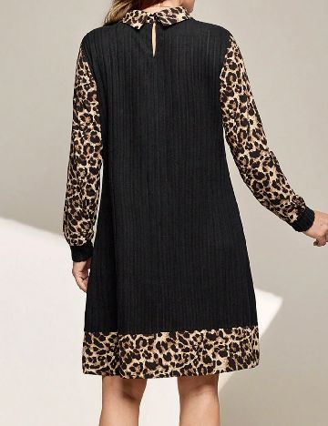 Rochie scurta SHEIN CURVE, negru