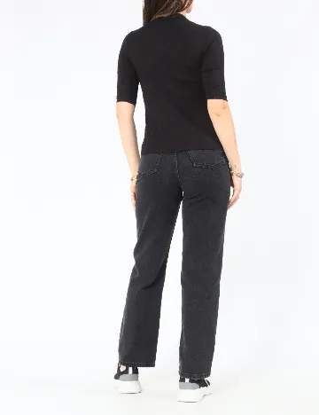 Bluza Pull&Bear, negru