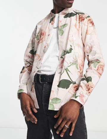Camasa TWISTED TAILOR, floral