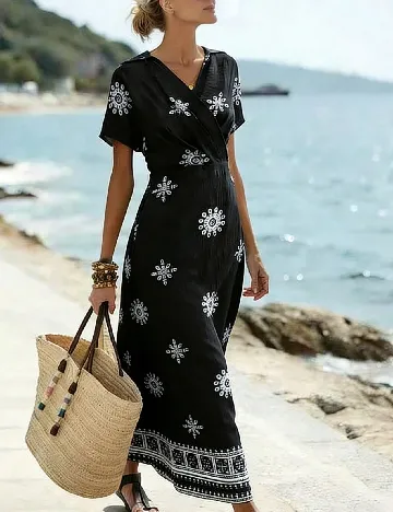 Rochie lunga SHEIN, negru