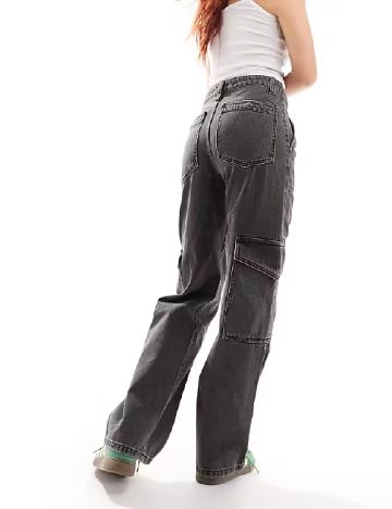 Blugi Miss Selfridge, gri