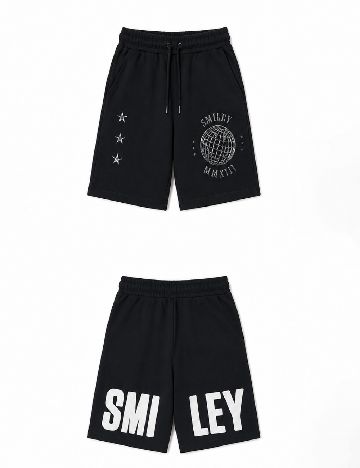 Pantaloni scurti ASOS, negru